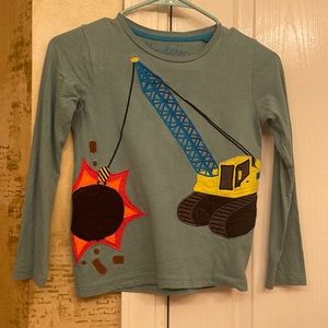 Mini Boden Boy shirt size 7-8 color GUC